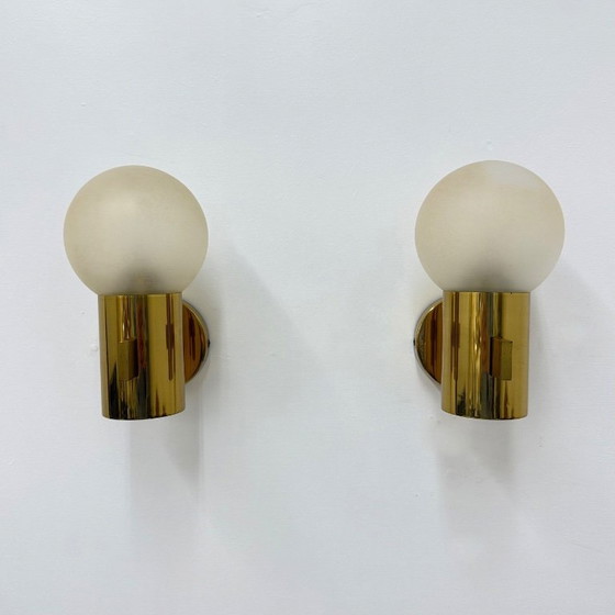 Image 1 of Coppia di applique Hans Agne Jackobsson , anni '70