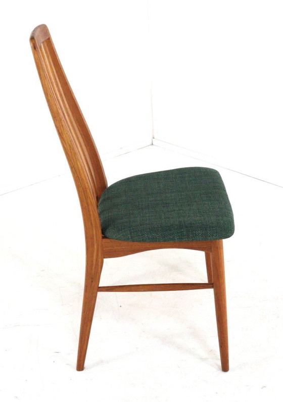 Image 1 of Set of 6 Niels Koefoed Eva dining chairs, vintage upholstered