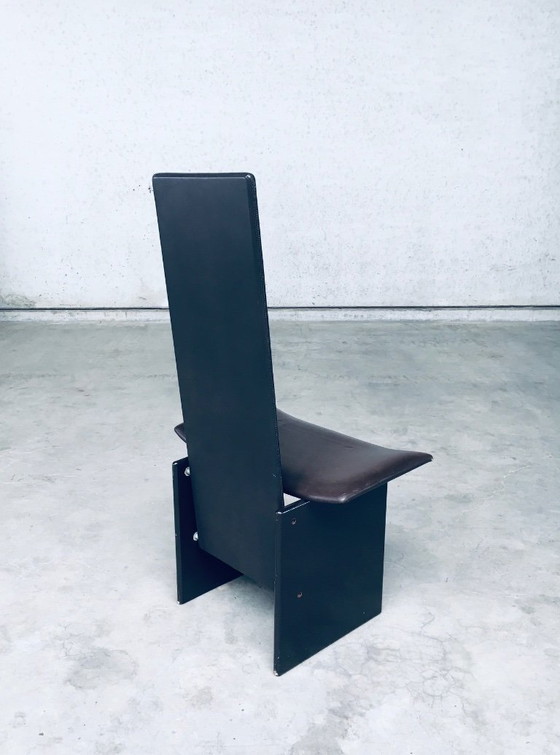 Image 1 of Postmodern Design RENNIE Dining Chair set by Kazuhide Takahama for Simon Gavina, Italy 1980's