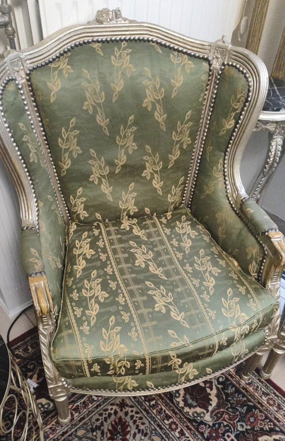 Image 1 of 🪑 Superbe Ensemble de 4 Fauteuils Louis XV – Élégance et Authenticité Française Prix à l’Unité 200€