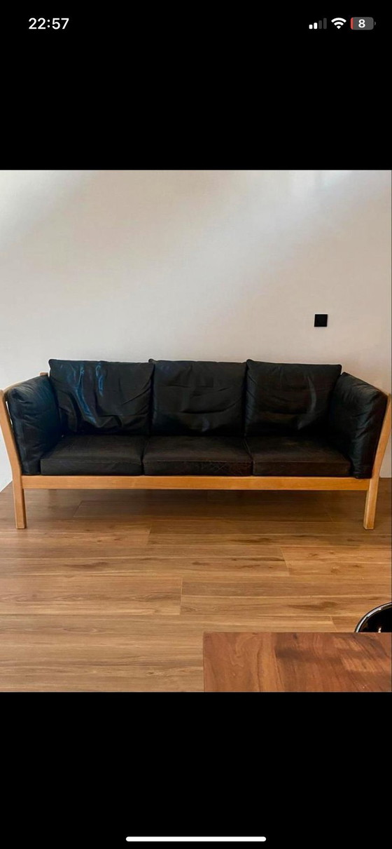 Image 1 of FDB Møbler 3-zitsbank modèle 303 Andreas Hansen