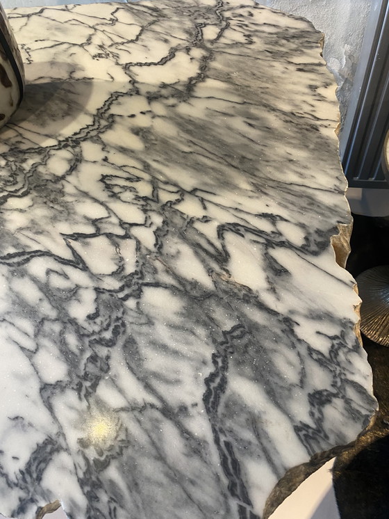 Image 1 of Marble Italian dining table from the 1980s