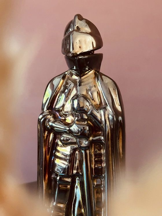 Image 1 of Knight fireplace set decoration 1920s