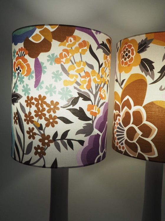 Image 1 of Set di lampade da tavolo minimaliste/tessuto Missoni