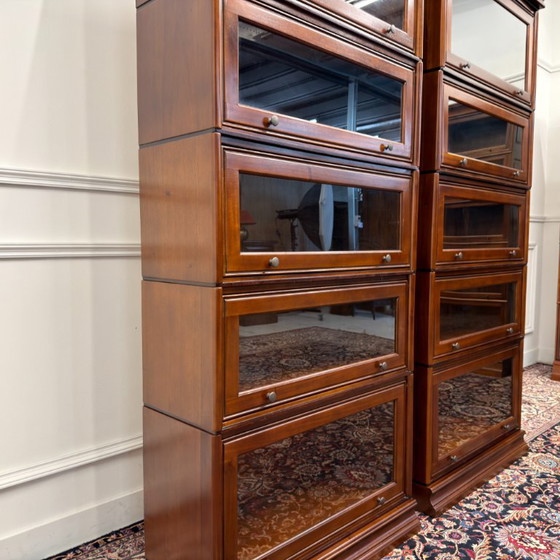 Set di Librerie classiche Art Déco Globe Wernicke – Vetro, Metallo (photo 6 of 12)