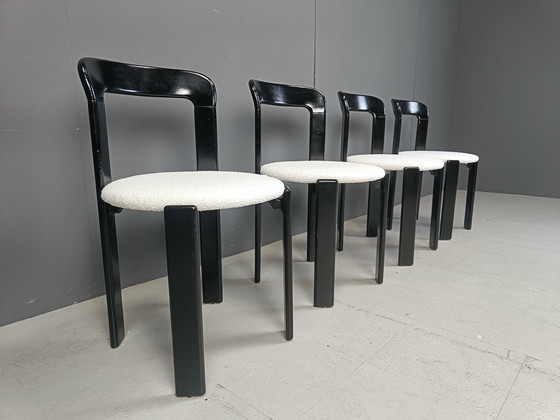 Image 1 of Bruno Rey Eetkamerstoelen Set Van 4