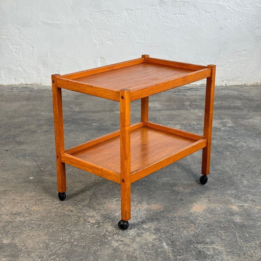 Danish Teak Bar Trolley, 1960