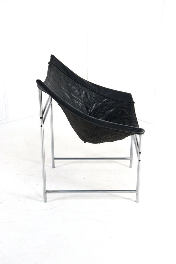 Image 1 of Set of 2 Gerard van den Berg Montis Swing armchairs chairs vintage