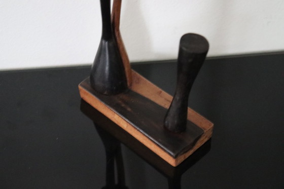 Image 1 of Stylized wooden sculpture