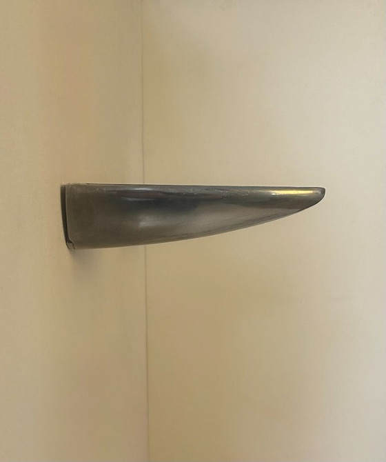 Image 1 of Coppia di applique vintage, alluminio pressofuso, Francia, 1980