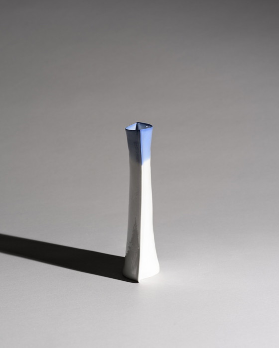 Image 1 of Johan van Loon x Rosenthal Studio-Line Glossy Paper Porcelain Vase Duo Maritime