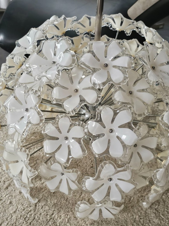 Image 1 of Unique Vintage Sputnik 70s ceiling lamp