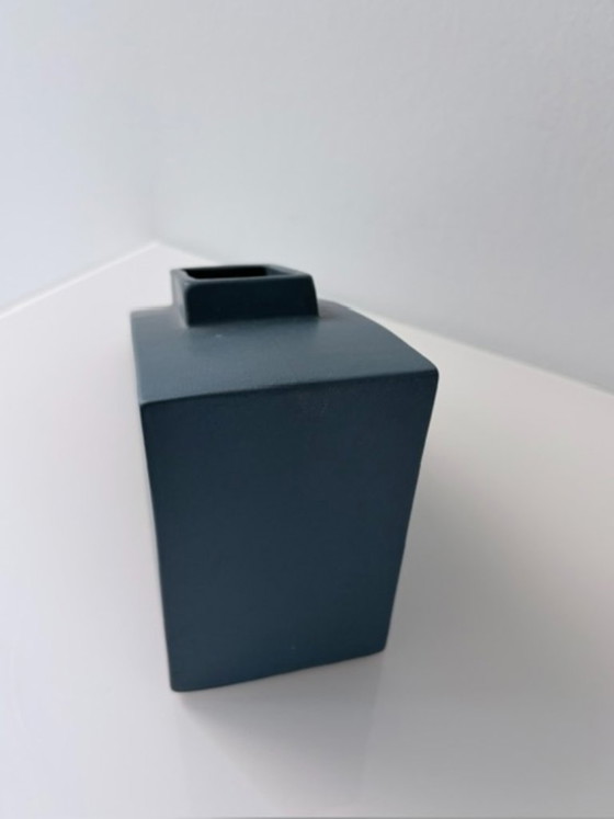 ASA Selection design vase grey-blue Memphis style – Ceramic (photo 10 of 12)