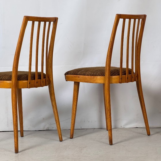 Image 1 of Set aus 4 tschechoslowakischen Esszimmerstühlen, 1960er Jahre