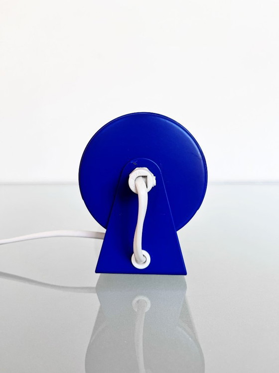 Image 1 of Vintage IKEA lod V413 blauwe wandlamp muurlamp