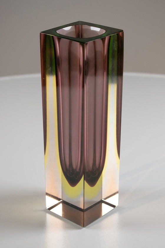 Image 1 of Vase Flavio Poli Sommerso pour Seguso