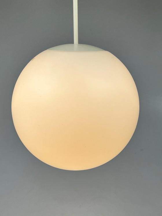 Image 1 of Vintage Xl Ball Lamp / Suspension Lamp, Peill En Putzler, Allemagne 1970