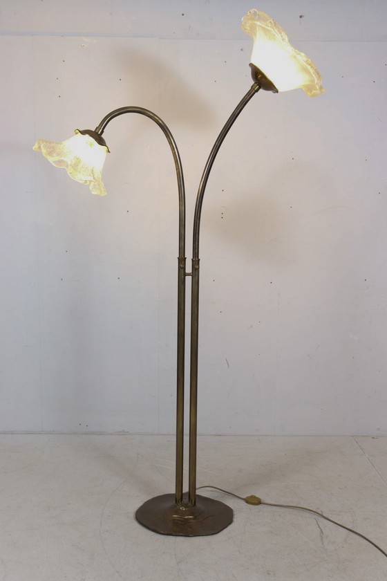 Image 1 of Brutalist floor lamp/floor lamp by Lothar Klute, Germany, 1980s