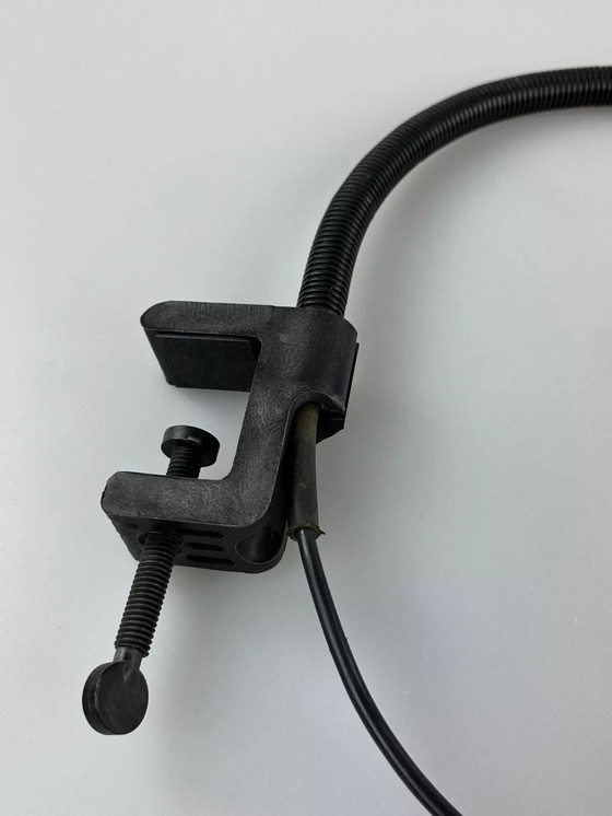 Image 1 of 60s 70s tafellamp klem lamp zwanenhals space age design metaal