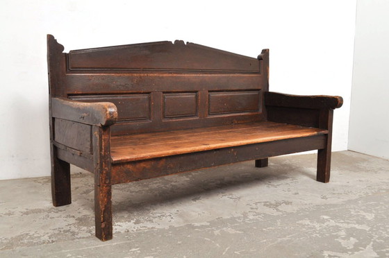 Image 1 of Panca primitiva spagnola del XIX secolo