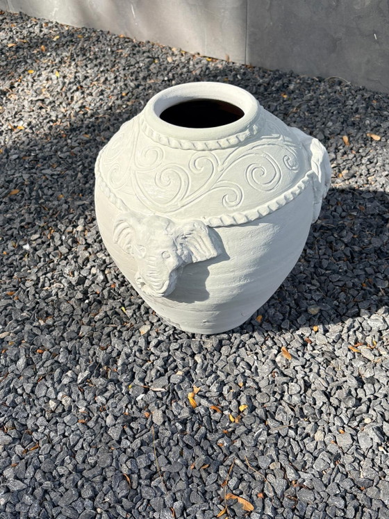 Vaso per piante in terracotta grigio chiaro – Vasi per piante, Ceramic (photo 3 of 6)