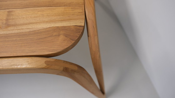 Image 1 of Handmade dining table made of solid teak with a natural finish