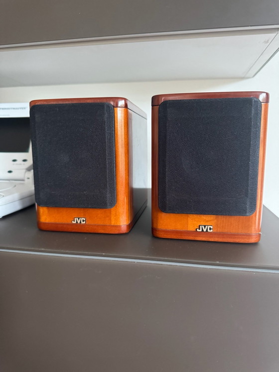 Enceintes JVC vintage – Objets déco, Plastique, Textile (photo 2 of 8)