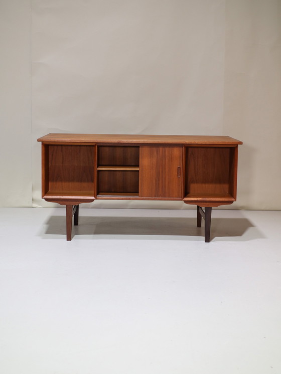 Image 1 of Freestanding desk Danish vintage teak
