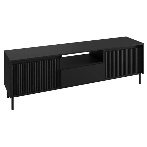 Image 1 of Mueble de TV negro