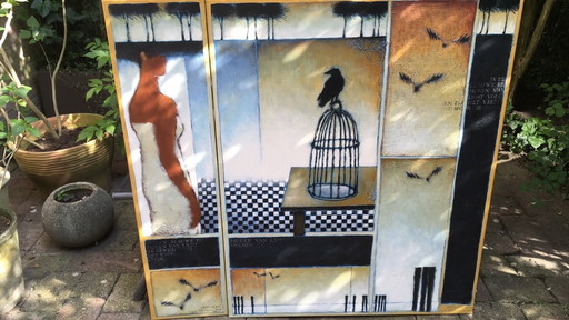 Prachtig Schilderij van Magda Luttikhuizen