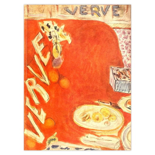 Pierre BONNARD Couverture Verve Nr. 3 Fotolithographie 1938