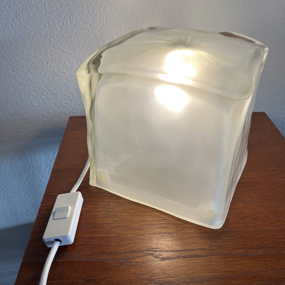 Image 1 of Vintage IKEA Iviken Ice Cube tafellamp - jaren 90