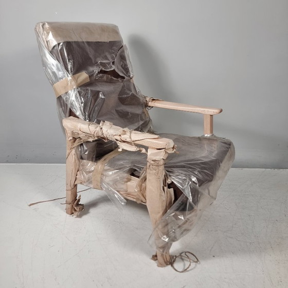 Vintage Armchair , 1990s – Textile, Wood (photo 4 of 10)