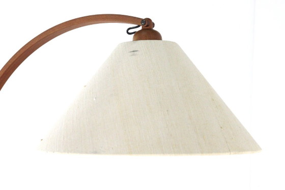 Image 1 of Lampadaire Domus « Arcea » en teck vintage