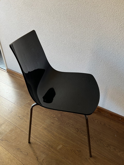 2X Calligaris Ice Chair Black