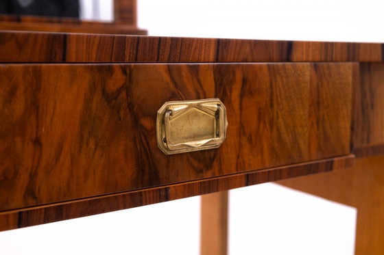 Image 1 of Art Deco kaptafel, Polen, circa 1930.