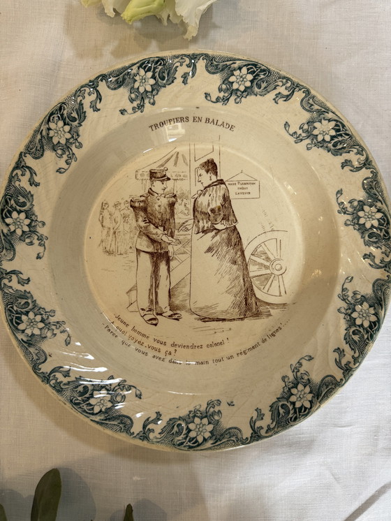 Image 1 of Sarreguemines plato hondo