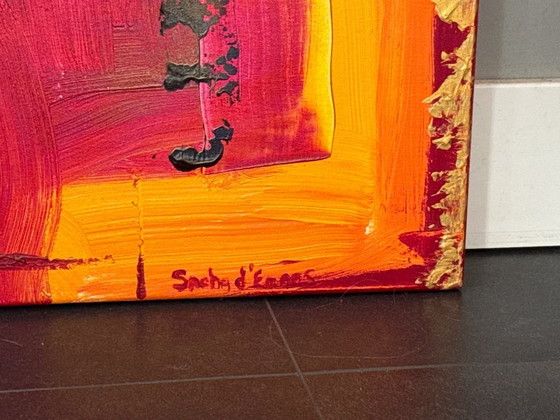 Image 1 of Dipinto colorato Sacha d'Emans 100x100