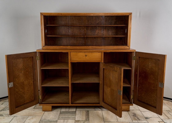 Image 1 of Vintage houten dressoir, jaren 1930, Tsjechoslowakije
