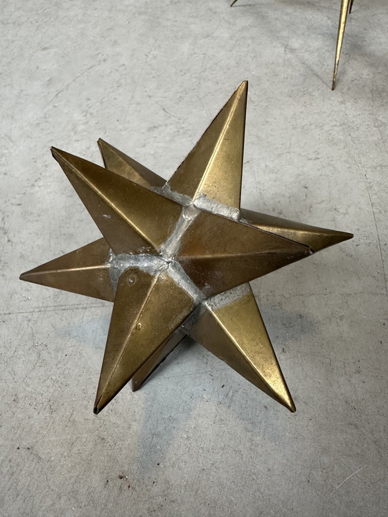 Image 1 of 3x figuras geométricas de latón