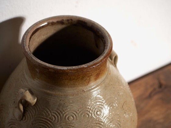 Vaso antico cinese in gres smaltato – Cina, circa 1900 – Vasi, Rustic (photo 18 of 40)