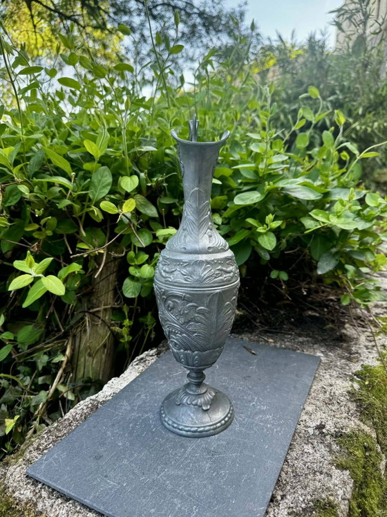 Grande brocca-vaso Art Nouveau, antica Italia. – Vasi, Metal (photo 9 of 9)