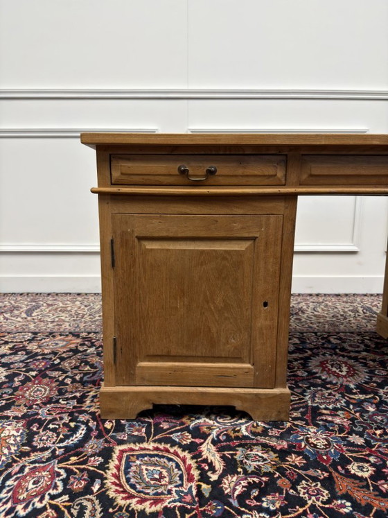 Scrivania Classica Inglese in Legno di Teak – Scrivanie, Leather, Wood (photo 9 of 18)