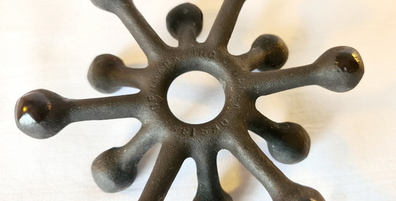 Set originale di 2 portacandele "Spider" con 1 confezione originale - Quistgaard Dansk Design - Mid-Century (photo 3 of 11)