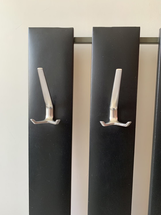 Image 1 of Appendiabiti da parete vintage anni '70 con skai