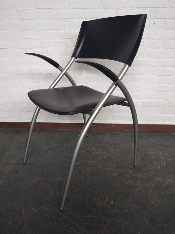 Image 1 of 4x Calligaris designer chairs