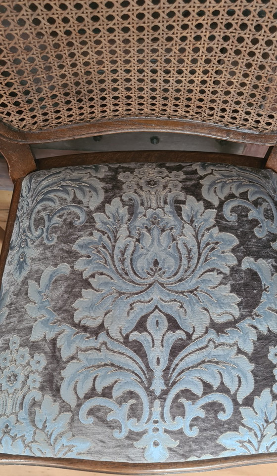 2x Chippendale Stühle – Esszimmerstühle, Rattan, Wood (photo 6 of 6)