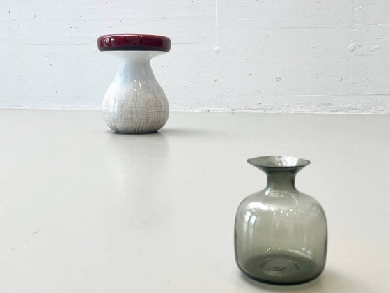 Image 1 of Mushroom-shaped side table made of metal, 1970s