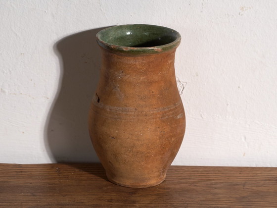 Jarrón antiguo de loza vidriada – Europa Central, circa 1920 – Jarrones, Rustic (photo 27 of 39)