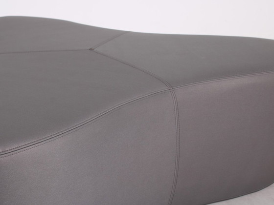 Image 1 of Softline Chat Large ottoman taupe